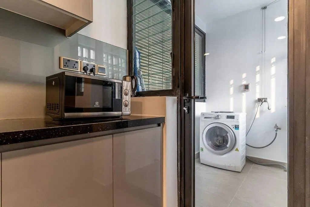 Apartmán 3Bed Resortstyle In Central D1/Pool/Gym/Cigar Room Ho Či Minovo Město